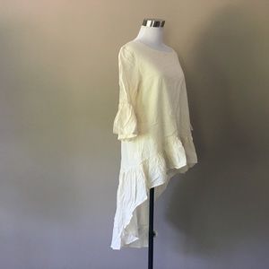 Pullover Blouse YINGKIS Short Bell Sleeves Small